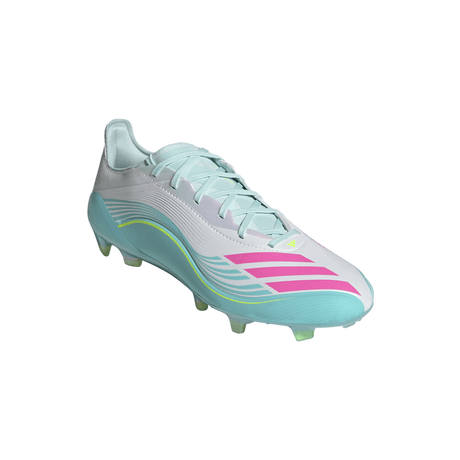 adidas F50 Messi Elite FG Firm Ground Men's Soccer Cleats - White/Pink/Aqua - Best Buy Soccer