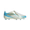 adidas F50 Messi Elite FG Firm Ground Youth Soccer Cleats - Ivory/Blue