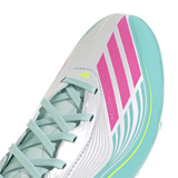 adidas F50 Messi Elite FG Firm Ground Youth Soccer Cleats - White/Pink/Aqua - Best Buy Soccer