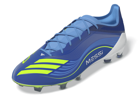 adidas F50 Messi Elite FG Men's Soccer Cleats - Royal Blue/Yellow/Blue - Best Buy Soccer