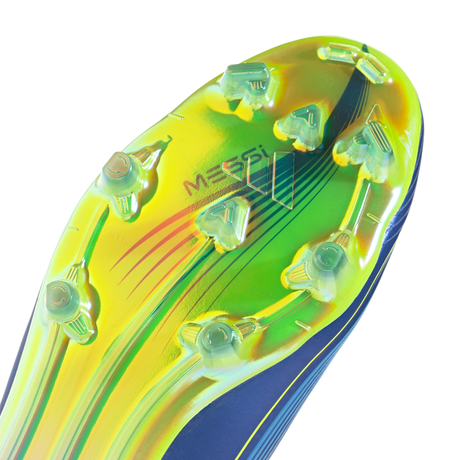 adidas F50 Messi Elite FG Men's Soccer Cleats - Royal Blue/Yellow/Blue - Best Buy Soccer