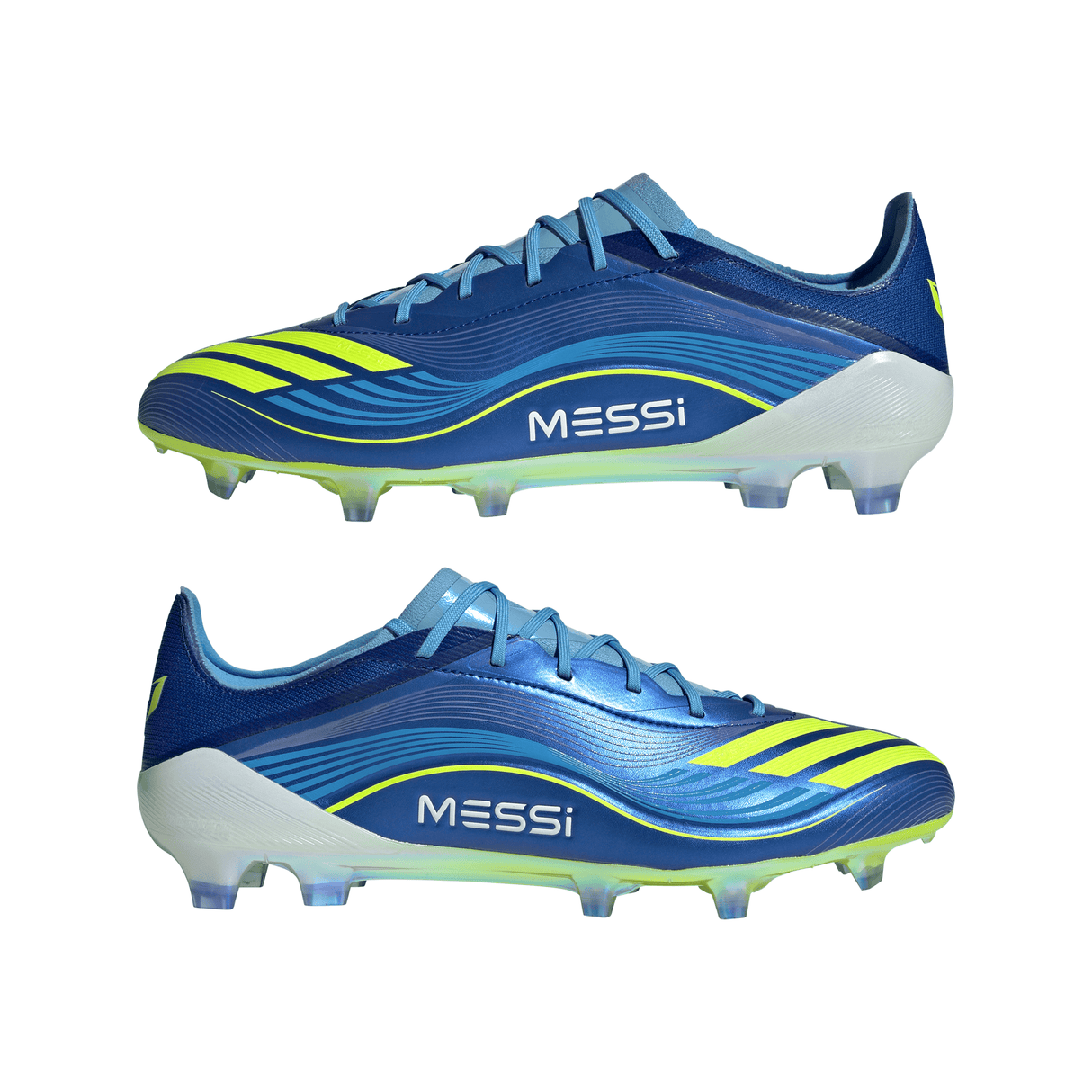 adidas F50 Messi Elite FG Men's Soccer Cleats - Royal Blue/Yellow/Blue - Best Buy Soccer
