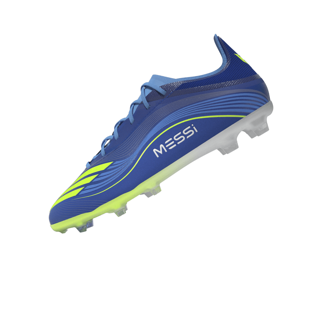 adidas F50 Messi Elite FG Youth Soccer Cleats - Royal Blue/Yellow/Blue - Best Buy Soccer