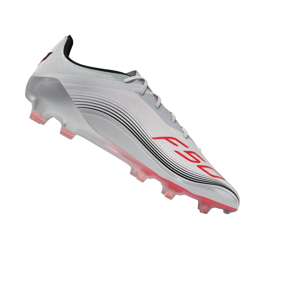 adidas F50 Messi Elite Firm Ground Soccer Cleats - White/Red - Best Buy Soccer