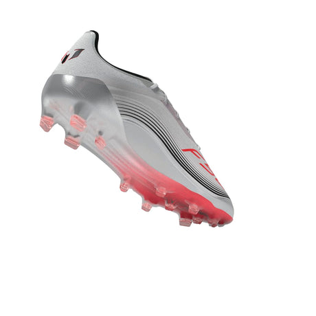 adidas F50 Messi Elite Firm Ground Soccer Cleats - White/Red - Best Buy Soccer