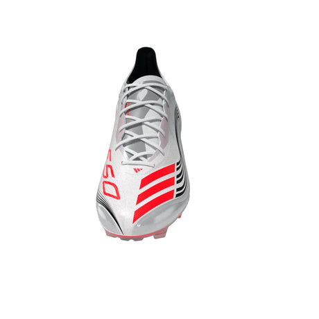 adidas F50 Messi Elite Firm Ground Soccer Cleats - White/Red - Best Buy Soccer
