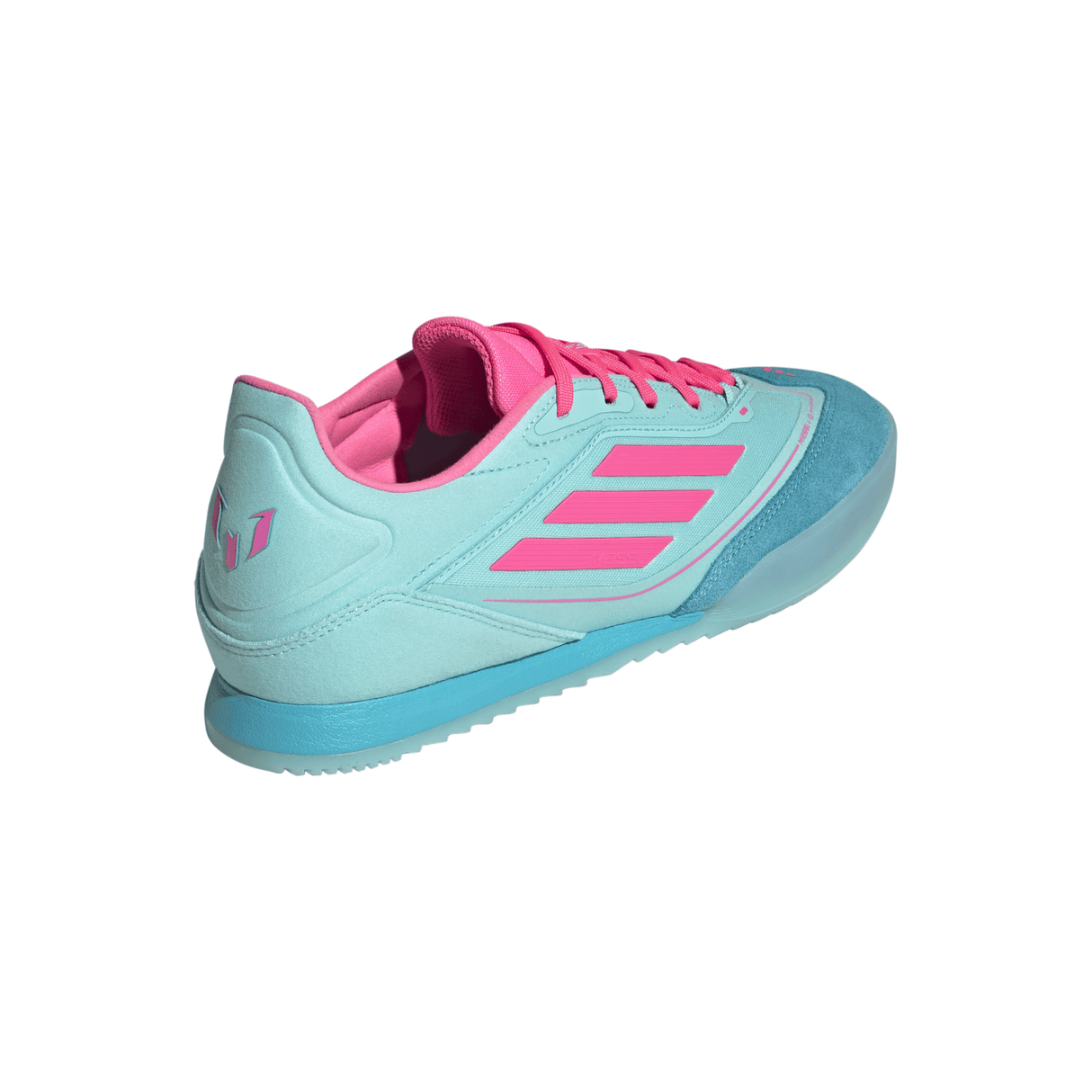 adidas F50 Messi Freestyle Indoor Boots Aqua/Pink - Best Buy Soccer