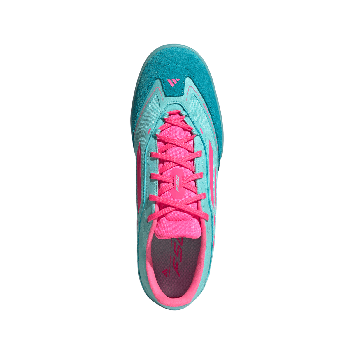 adidas F50 Messi Freestyle Indoor Boots Aqua/Pink - Best Buy Soccer
