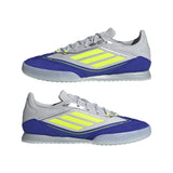 adidas F50 Messi Freestyle Indoor Boots Silver/Yellow/Blue - Best Buy Soccer