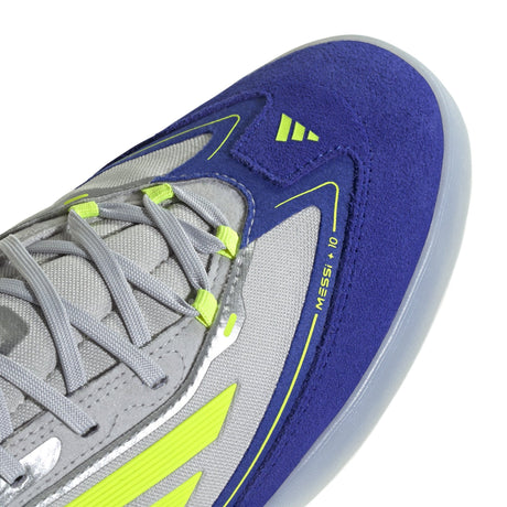 adidas F50 Messi Freestyle Indoor Boots Silver/Yellow/Blue - Best Buy Soccer