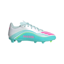 adidas F50 Messi League FG/MG Firm Ground /Multi Ground Youth Soccer Cleats - White/Pink/Aqua - Best Buy Soccer