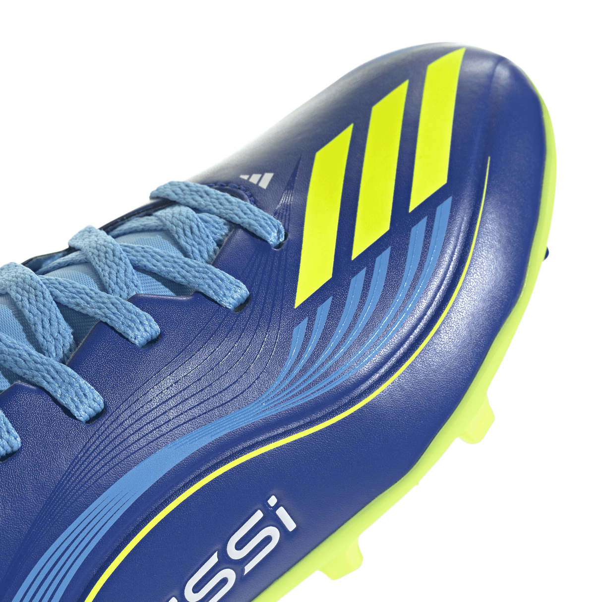 adidas F50 Messi League FG/MG Youth Soccer Cleats - Royal Blue/Yellow/Blue - Best Buy Soccer