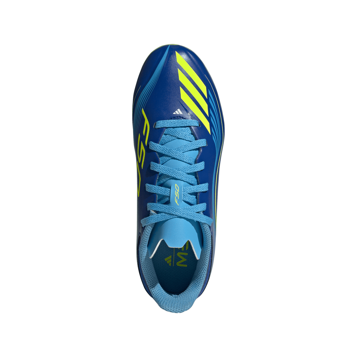 adidas F50 Messi League FG/MG Youth Soccer Cleats - Royal Blue/Yellow/Blue - Best Buy Soccer