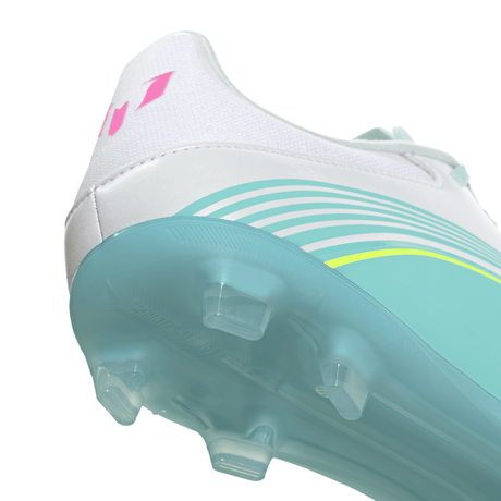 adidas F50 Messi League Firm Ground/Multi Ground Men's Soccer Cleats - White/Pink - Best Buy Soccer