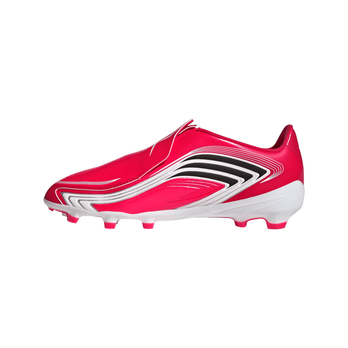 adidas F50 Messi League Laceless FG Firm Ground Youth Soccer Cleats - Red/Black - Best Buy Soccer