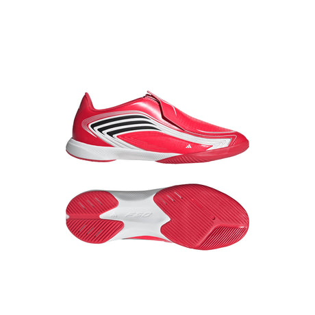 adidas F50 Messi League Laceless IN Indoor Youth Soccer Shoes - Red/Black - Best Buy Soccer
