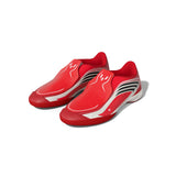 adidas F50 Messi League Laceless IN Indoor Youth Soccer Shoes - Red/Black - Best Buy Soccer