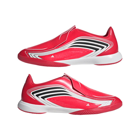 adidas F50 Messi League Laceless IN Indoor Youth Soccer Shoes - Red/Black - Best Buy Soccer