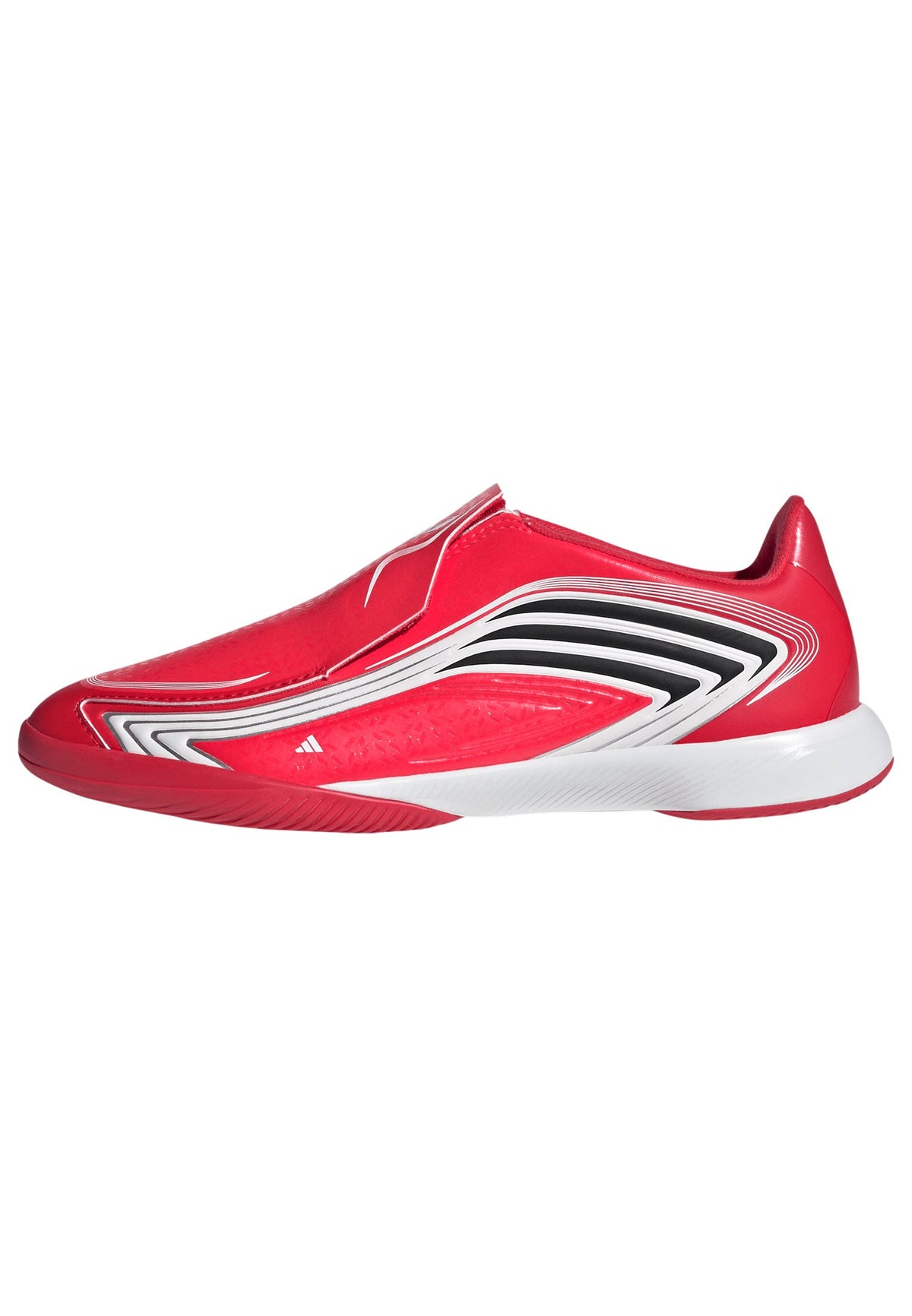 adidas F50 Messi League Laceless IN Indoor Youth Soccer Shoes - Red/Black - Best Buy Soccer