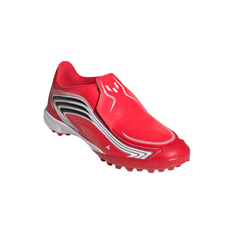 adidas F50 Messi League Laceless TF Turf Youth Soccer Cleats - Red/Black - Best Buy Soccer