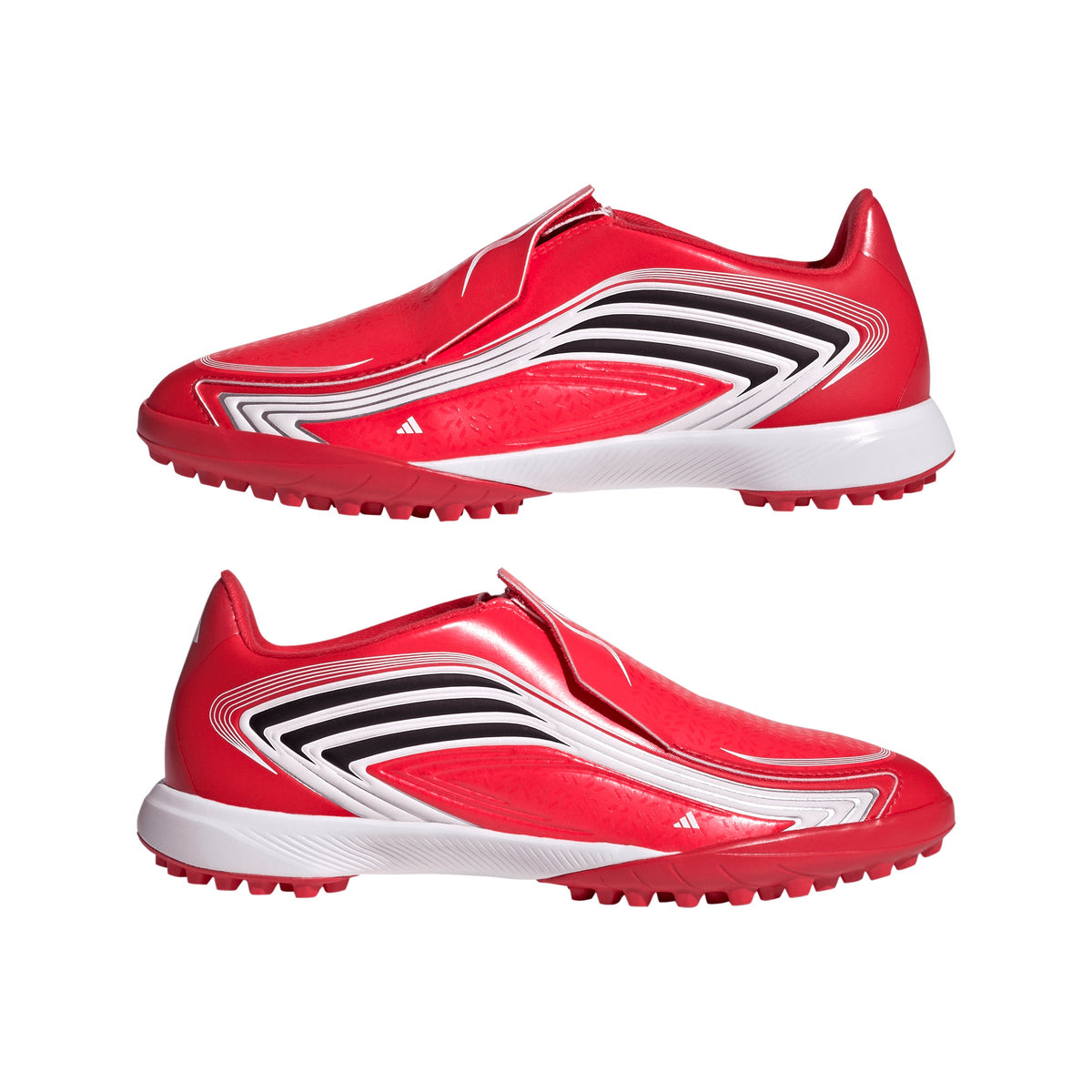 adidas F50 Messi League Laceless TF Turf Youth Soccer Cleats - Red/Black - Best Buy Soccer