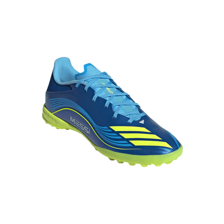 adidas F50 Messi League TF Men's Soccer Cleats - Royal Blue/Yellow/Blue - Best Buy Soccer