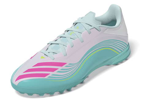 adidas F50 Messi League TF Turf Men's Soccer Cleats - White/Pink - Best Buy Soccer