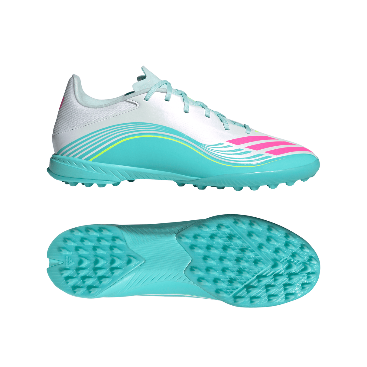 adidas F50 Messi League TF Turf Men's Soccer Cleats - White/Pink - Best Buy Soccer