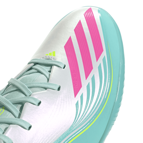 adidas F50 Messi League TF Turf Men's Soccer Cleats - White/Pink - Best Buy Soccer