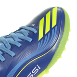 adidas F50 Messi League TF Youth Soccer Cleats - Royal Blue/Yellow/Blue - Best Buy Soccer