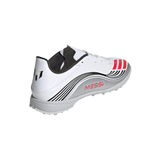 adidas F50 Messi League Turf Soccer Cleats - White/Red/Silver - Best Buy Soccer