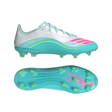 adidas F50 Messi Pro FG Firm Ground Men's Soccer Cleats - White/Pink/Aqua - Best Buy Soccer