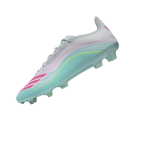 adidas F50 Messi Pro FG Firm Ground Men's Soccer Cleats - White/Pink/Aqua - Best Buy Soccer