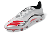 adidas F50 Messi Pro Firm Ground Soccer Cleats - White/Red/Silver - Best Buy Soccer