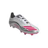 adidas F50 Messi Pro Firm Ground Soccer Cleats - White/Red/Silver - Best Buy Soccer