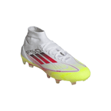 adidas F50 Pro Mid Firm Ground Boots White/Red - Best Buy Soccer