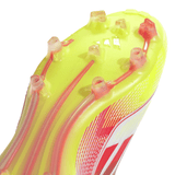 adidas F50 Pro Mid Firm Ground Boots White/Red - Best Buy Soccer