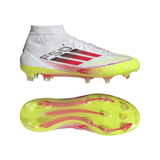 adidas F50 Pro Mid Firm Ground Boots White/Red - Best Buy Soccer