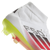 adidas F50 Pro Mid Firm Ground Boots White/Red - Best Buy Soccer