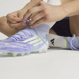 adidas F50 Sparkfusion Elite Mid Firm Ground/Artificial Women's Soccer Cleats- Vioton/Lemon - Best Buy Soccer