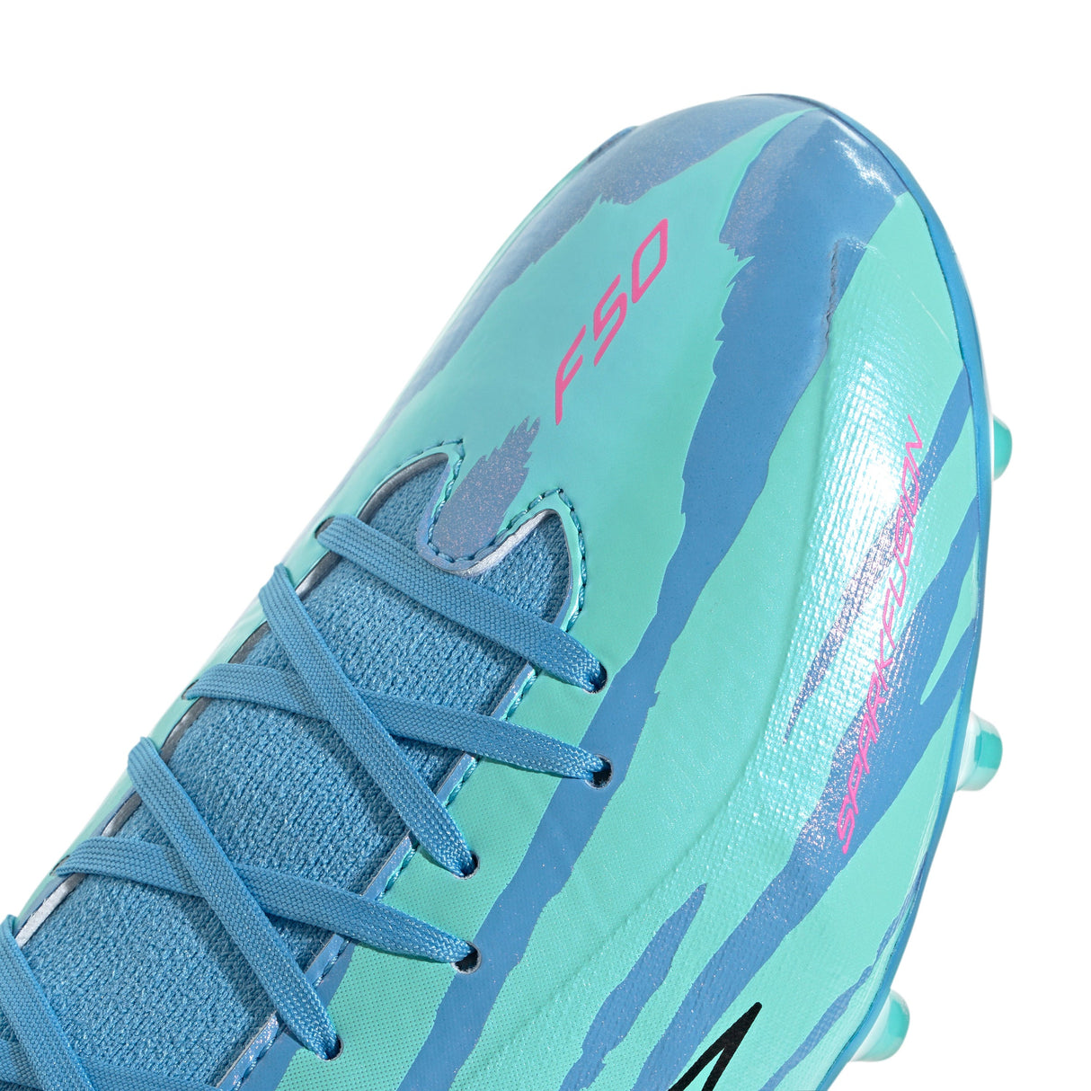 adidas F50 Sparkfusion League Mid Cut Firm Ground / Artificial Gras Men's Soccer Cleats - White/Pink - Best Buy Soccer