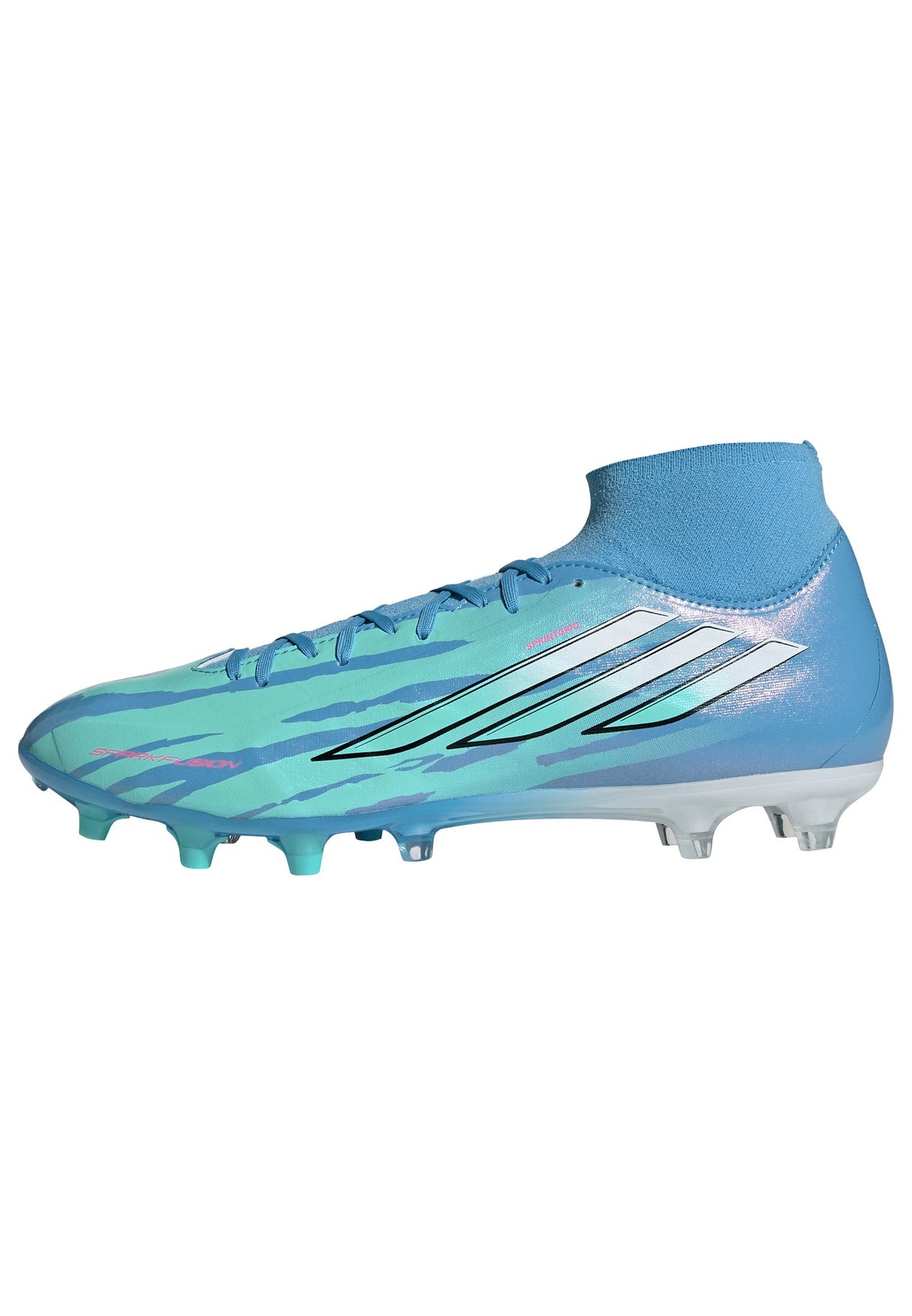 adidas F50 Sparkfusion League Mid Cut Firm Ground / Artificial Gras Men's Soccer Cleats - White/Pink - Best Buy Soccer