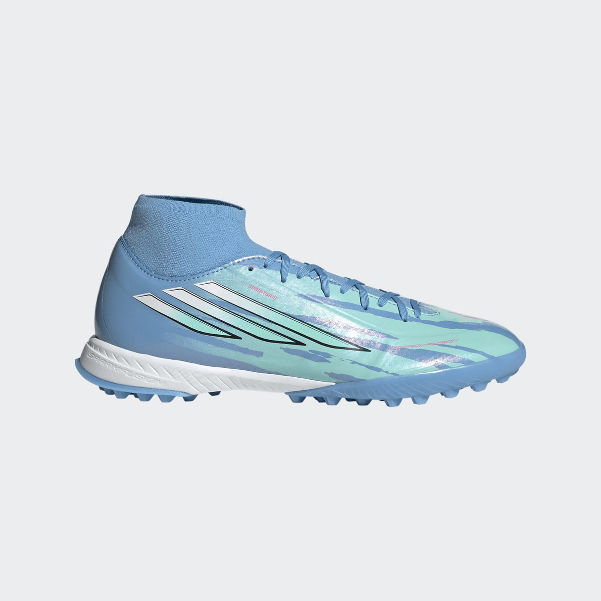 adidas F50 Sparkfusion League Mid Cut Turf Men's Soccer Cleats -White/Pink - Best Buy Soccer