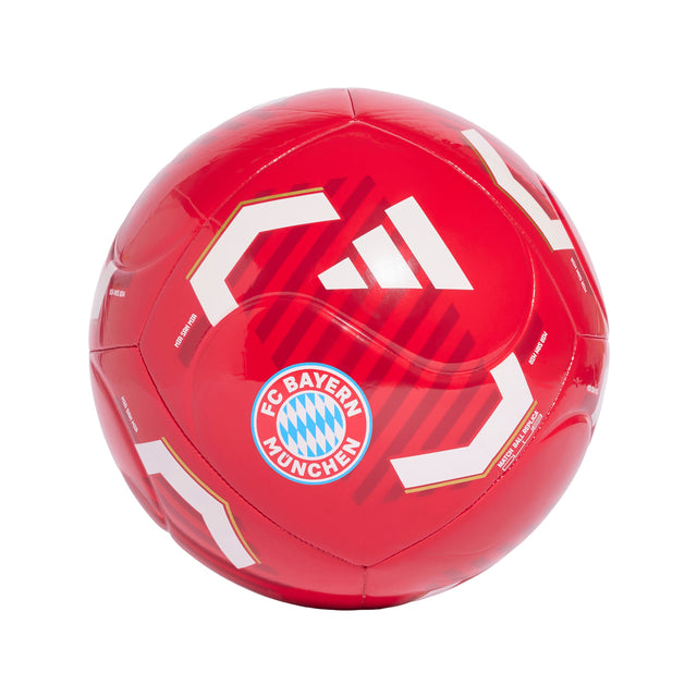 adidas FC Bayern Home Club Soccer Ball - Scarlet/White - Best Buy Soccer