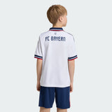 adidas FC Bayern Munich Away Youth Soccer Jersey 26/27 - White - Best Buy Soccer