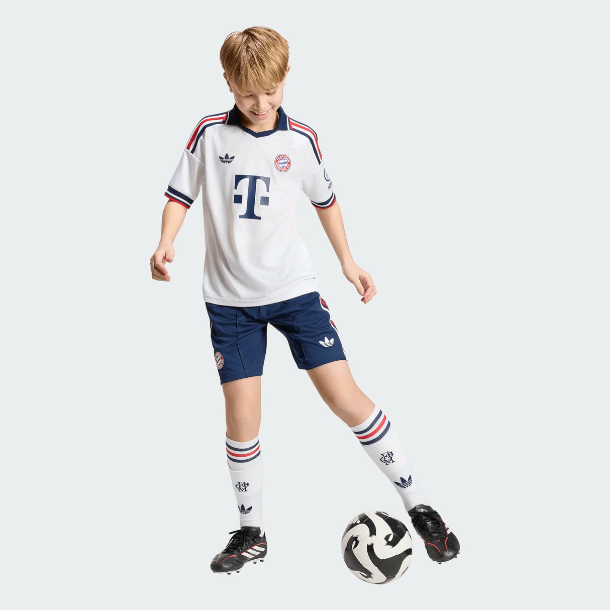 adidas FC Bayern Munich Away Youth Soccer Jersey 26/27 - White - Best Buy Soccer