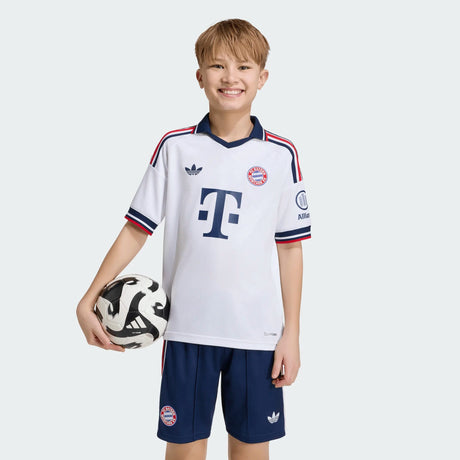 adidas FC Bayern Munich Away Youth Soccer Jersey 26/27 - White - Best Buy Soccer