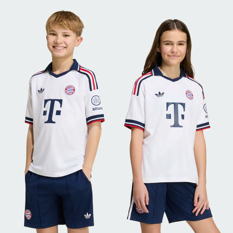 adidas FC Bayern Munich Away Youth Soccer Jersey 26/27 - White - Best Buy Soccer