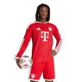 adidas FC Bayern Munich Home Long Sleeve Men's Soccer Jersey 26/27 - White - Best Buy Soccer