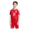 adidas FC Bayern Munich Home Youth Soccer Jersey 26/27 - Scarlet/White - Best Buy Soccer